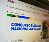 Página oficial do Concurso Nacional Unificado (Foto: Divulgação)