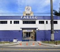 Fachada do campus da Faetec (Foto: Divulgação/PGE RJ)
