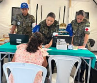 Médicas FAB (Foto: Neysle Magalhães/Comunicação Prefeitura de Santarém PA)