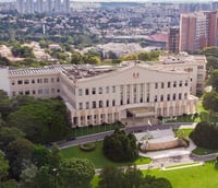 Vista aérea da sede do governo de São Paulo (Foto: Divulgação)