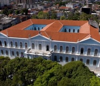 Vista aérea da sede administrativa da Prefeitura de Belém, no Pará (Foto: Divulgação)