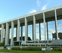Fachada do Tribunal de Justiça do Distrito Federal e Territórios (Foto: André Borges/Agência Brasília)