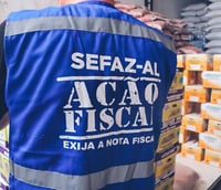 Auditor da Sefaz AL de costas (Foto: Divulgação)