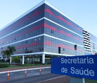 Prédio da SES DF (Foto: Sandro Araújo/Agência Saúde DF)