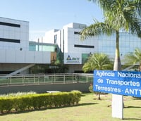 Placa sinalizadora da ANTT (Foto: Governo Federal)