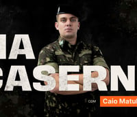 coluna militar na caserna