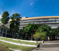Foto da Reitoria da UFRJ (Foto: Raphael Pizzino/Coordcom/UFRJ)