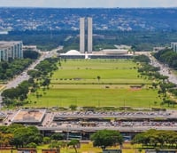 Esplanada dos Ministérios, em Brasília (Foto: Semob DF)