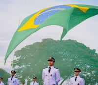 Oficiais da Polícia Militar do Distrito Federal (Foto: Divulgação/Agência Brasilia)