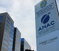 Placa sinalizadora da Anac (Foto: Divulgação/Anac)