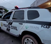 Viatura da Polícia Civil do Amapá (Foto: Polícia Civil/Lucas Brito)