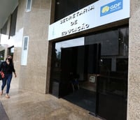 Fachada da SEDF (Foto: Mary Leal, Ascom/SEDF)
