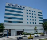Fachada do edifício sede da Cedae (Foto: Tomaz Silva/Agência Brasil)