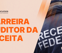 Capa criada com o título carreira auditor da Receita