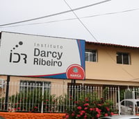 Fachada do Instituto Darcy Ribeiro, em Maricá (Foto: Divulgação)