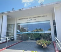Fachada da Secretaria de Administração do RN (Foto: Divulgação)