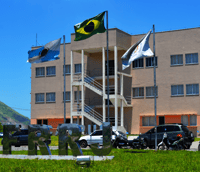 Fachada da UFRRJ campus Nova Iguaçu (Foto: João Henrique Oliveira)