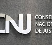 Placa sinalizadora do Conselho Nacional de Justiça (Foto: Gil Ferreira/CNJ)