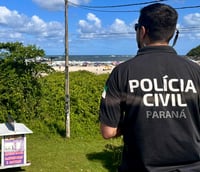 Policial civil do Paraná (Foto: Natália Bezerra/PC PR)