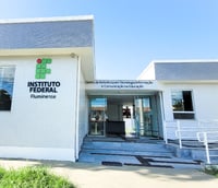 Fachada do Centro de Referência em Tecnologia, Informação e Comunicação na Educação do IFFluminense (Foto: Divulgação)