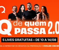 Thumb especial do Qconcursos Evento o Q de Quem passa