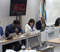 Representantes do Confef reunidos em assembleia (Foto: Divulgação)