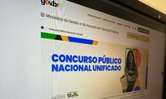 Página oficial do Concurso Nacional Unificado (Foto: Divulgação)