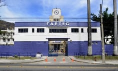 Fachada do campus da Faetec (Foto: Divulgação/PGE RJ)