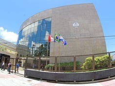 Fachada do TJ AL (Foto: Caio Loureiro)