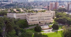 Vista aérea da sede do governo de São Paulo (Foto: Divulgação)