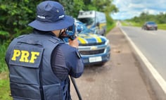 Policial Rodoviário Federal na estrada (Foto: Governo Federal)