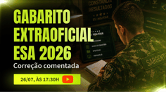 Gabarito Extraoficial thumb concurso ESA 2026