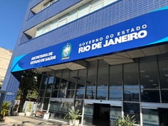 Fachada da Secretaria de Estado de Saúde do Rio de Janeiro (Foto: Bruna Somma/Qconcursos Folha Dirigida)