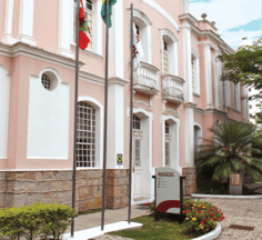 Fachada do Badesc (Foto: Divulgação)