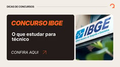 Thumb Especial do Qconcursos Concurso IBGE o que estudar para técnico
