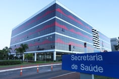 Prédio da SES DF (Foto: Sandro Araújo/Agência Saúde DF)