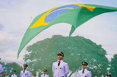 Oficiais da Polícia Militar do Distrito Federal (Foto: Divulgação/Agência Brasilia)