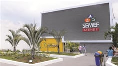 Fachada da Semef Manaus (Foto: Robervaldo Rocha/CMM)