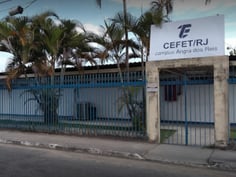 Fachada Cefet RJ campus Angra dos Reis (Foto: Divulgação)