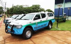 Viaturas da Polícia Militar de Mato Grosso do Sul (Foto: Divulgação)