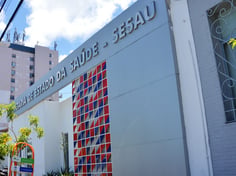 Prédio da Sesau em Alagoas (Foto: Carla Cleto/Governo AL)