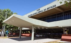 Fachada do prédio da CGE TO (Foto: Divulgação)