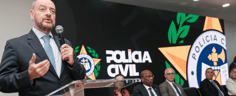 Governador em exercício do Rio de Janeiro, Ricardo Couto, em evento da Polícia Civil (Foto: Divulgação/Governo RJ)