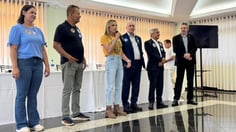 Governadora do DF e candidata à reeleição, Celina Leão, participa de reunião com auditores fiscais (Foto: Divulgação/AAFIT)