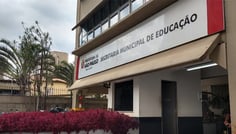 Fachada do prédio da SME SP (Foto: Divulgação)