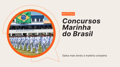 Arte concursos Marinha 2026 (Foto: Divulgação)