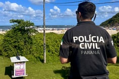 Policial civil do Paraná (Foto: Natália Bezerra/PC PR)