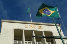 Fachada do prédio do IME (Foto: Divulgação)