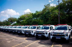 Viaturas da Polícia Militar do Maranhão (Foto: Divulgação/SSP MA)