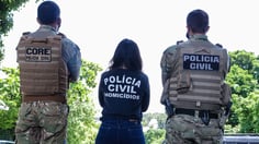 Policiais civis de Pernambuco (Foto: SDS)